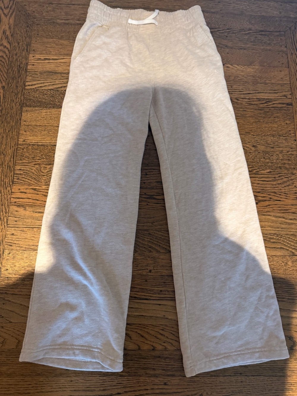abercrombie kids Cream Fleece Sweatpants - 11/12